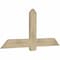 Ekena Millwork Eugene Rough Sawn Timber Gable Bracket, Douglas Fir, 60"W x 27"H x 2"D x 6"F, 11/12 Pitch GBW060X27X0206EUG00RDF - alternate 5